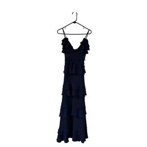 Bundle 3 for $50 | Dee Elly ruffle navy dress